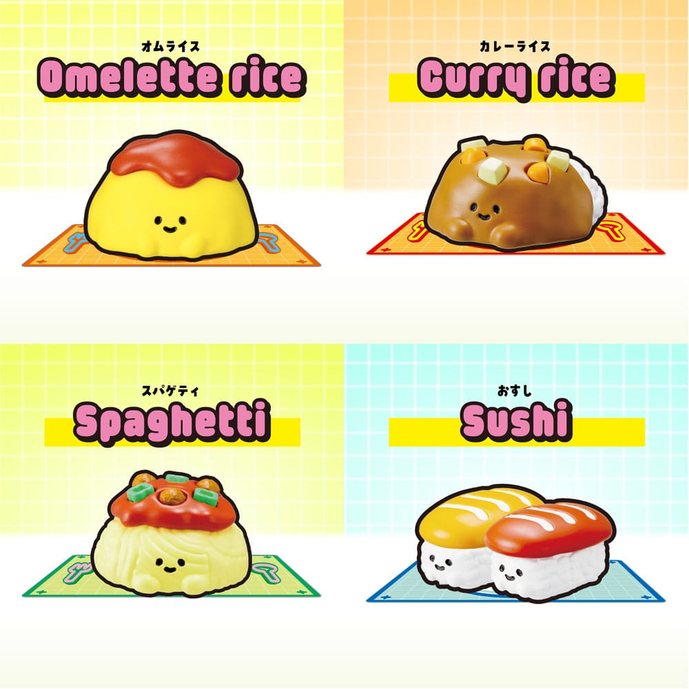 Recipeeez Mini Figure Menu 01 3 cm Assortment (4)