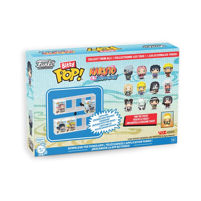 Naruto Shippuden Bitty POP! Vinyl Figure 4-Pack Battles 2,5 cm