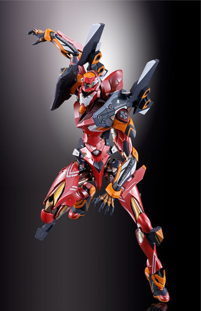 Neon Genesis Evangelion Metal Build Action Figure Eva Production Model-02 30th with the Spear of Cassius 22 cm