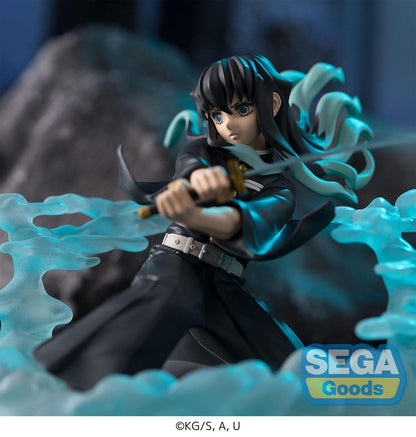 Demon Slayer: Kimetsu no Yaiba Xross Link Anime PVC Statue Muichiro Tokito Hashira Training Arc 11 cm