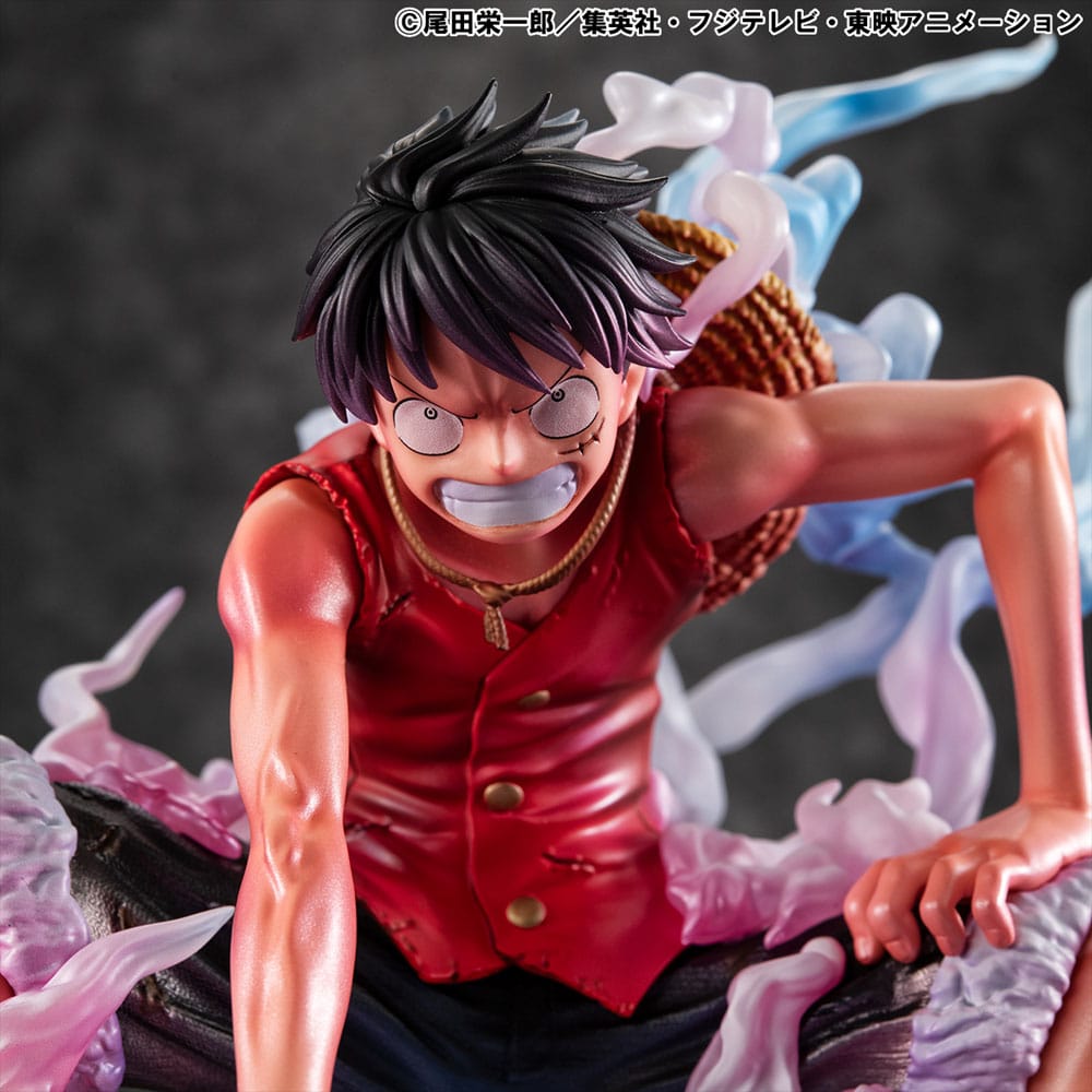 One Piece P.O.P PVC Statue Monkey D. Luffy Gear 2 Limited Edition 19 cm