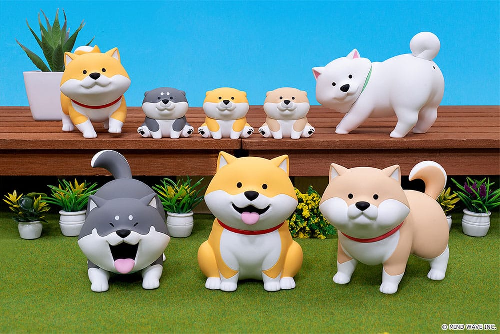 Shibanban PVC Figures 6 cm Blind Box Assortment (6)