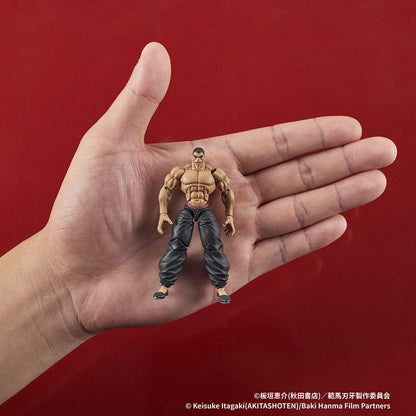 Baki Hanma Digaction Action Figure Retsu Kaioh 7 cm