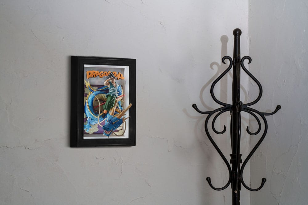 Dragon Ball Z Tamashii Art 3D Relief Picture Son Goku & Dragon 27 cm