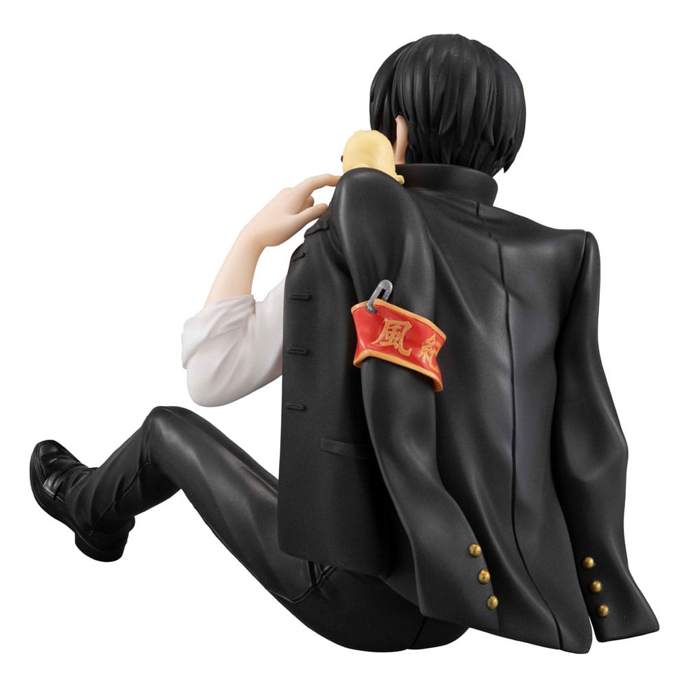Katekyo Hitman Reborn! G.E.M. Series PVC Statue Hibari & Hibird Palm Size 8 cm