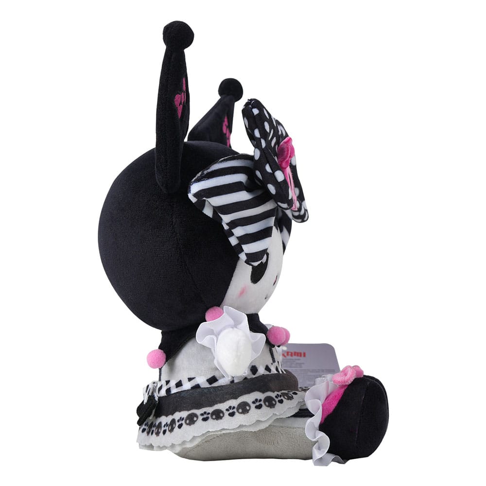 Sanrio Pink Black Party Series Plush Figure Kuromi M 17 cm
