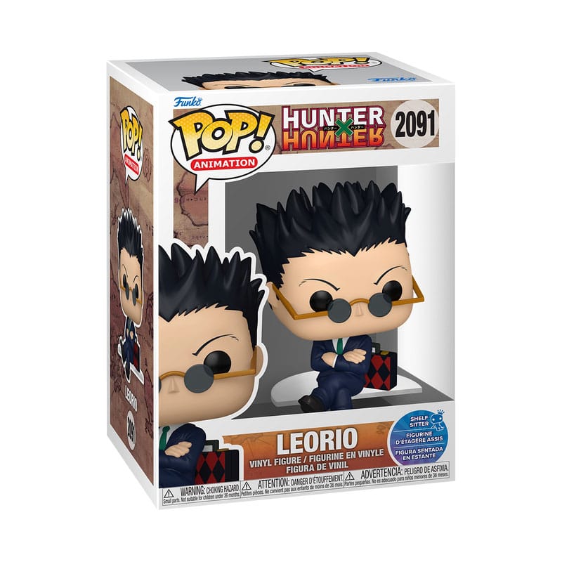 Hunter x Hunter POP! Animation Vinyl Figure Leorio (Sit) 9 cm