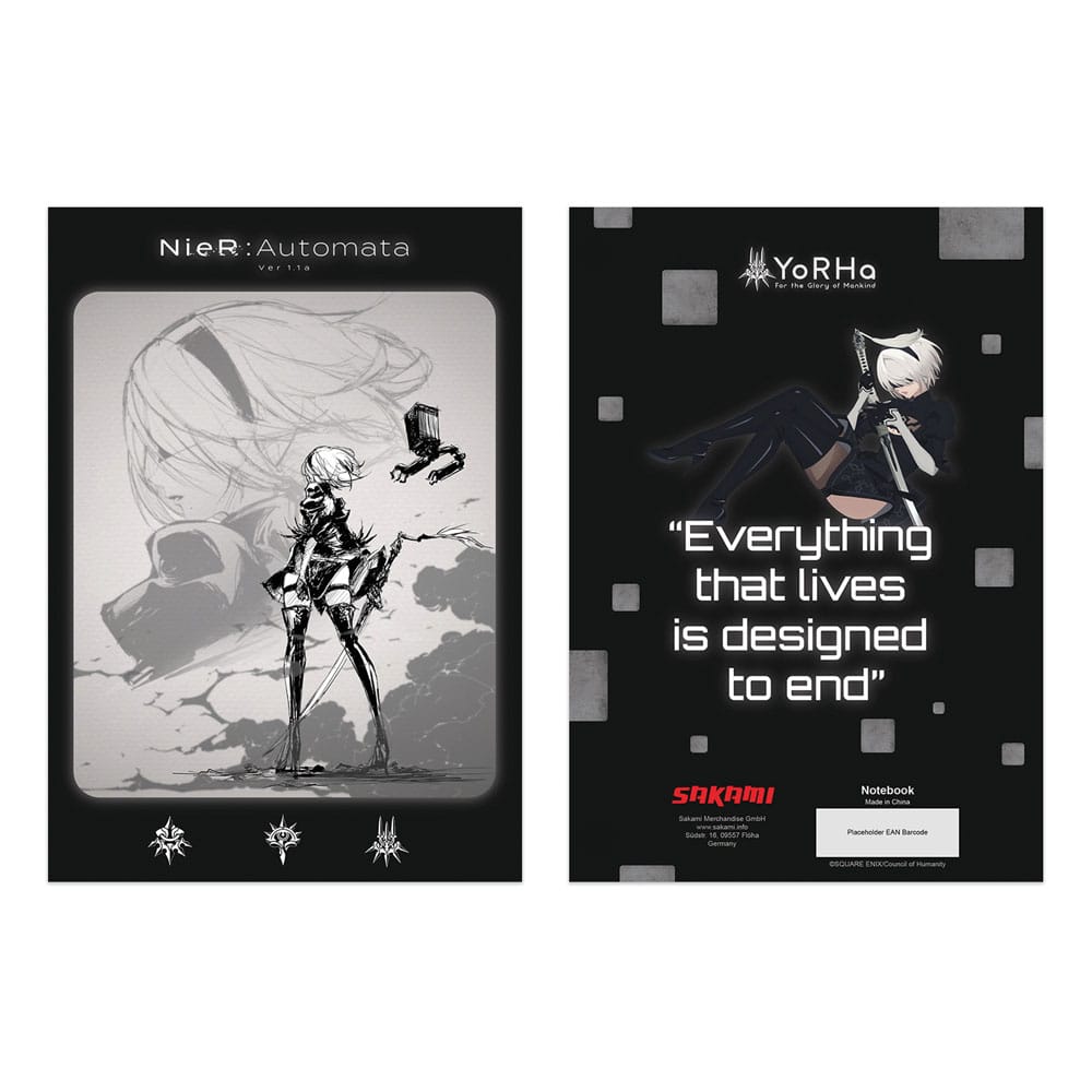NieR: Automata Ver1.1a Notebook