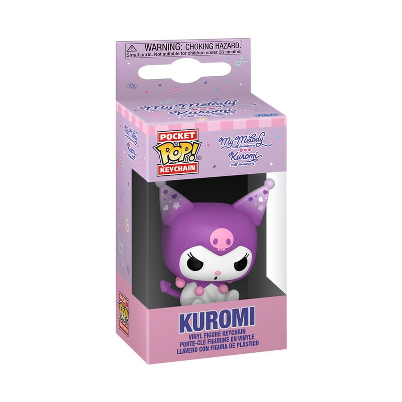 Sanrio POP! Vinyl Keychains 4 cm K/MM- Kuromi Display (12)