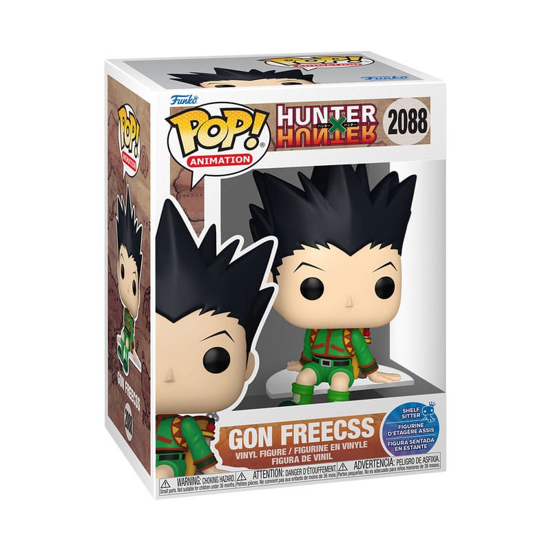 Hunter x Hunter POP! Animation Vinyl Figure Gon Freecss (Sit) 9 cm