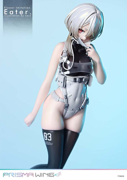 Flower Imitation Prisma Wing PVC Statue 1/7 Eater Illustration by neco 32 cm