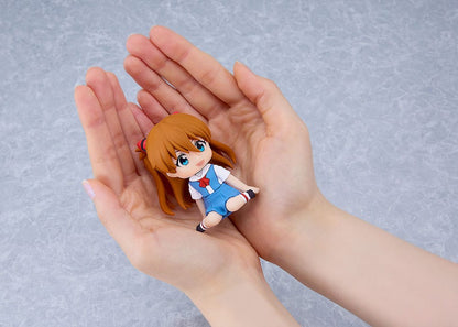 Rebuild of Evangelion Rubber Mascot Nendroid Plus Mini Figure Asuka Shikinami Langley 8 cm