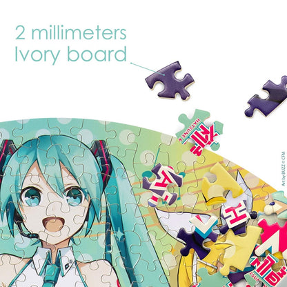 Hatsune Miku Jigsaw Puzzle Round 500 pieces