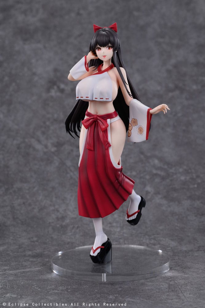 Original Character PVC Statue 1/7 Kasuga Miko Misaki 28 cm