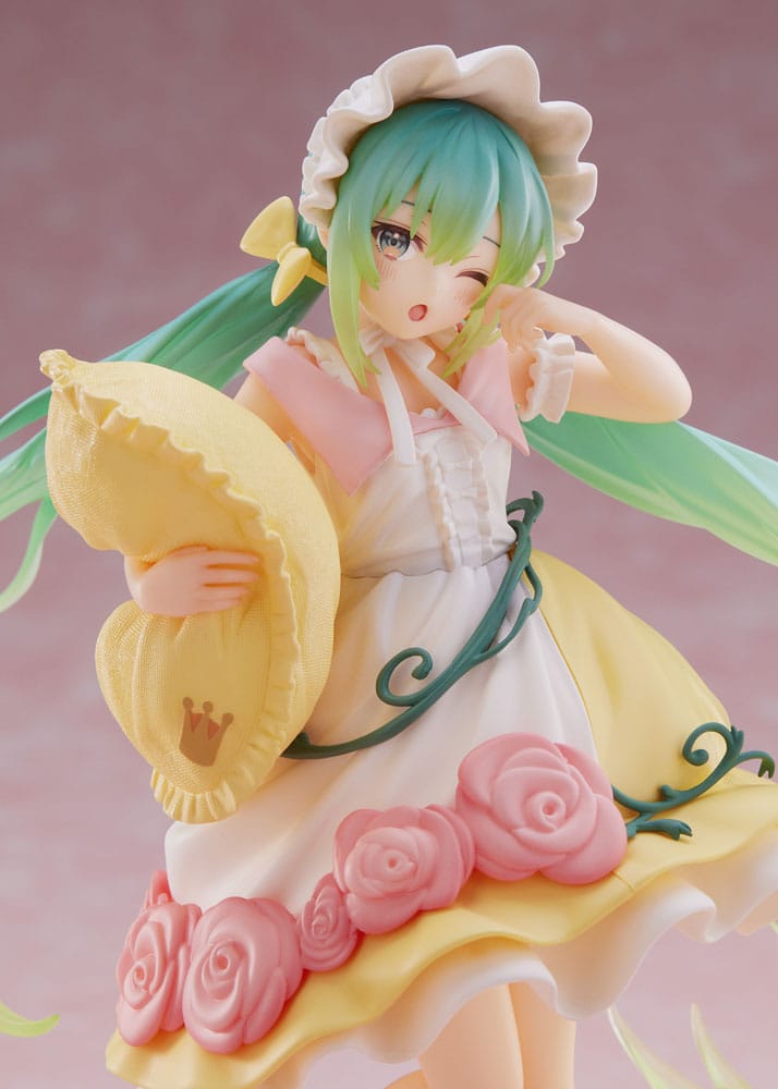 Hatsune Miku PVC Statue Hatsune Miku Wonderland Figure Sleeping Beauty Reissue 18 cm