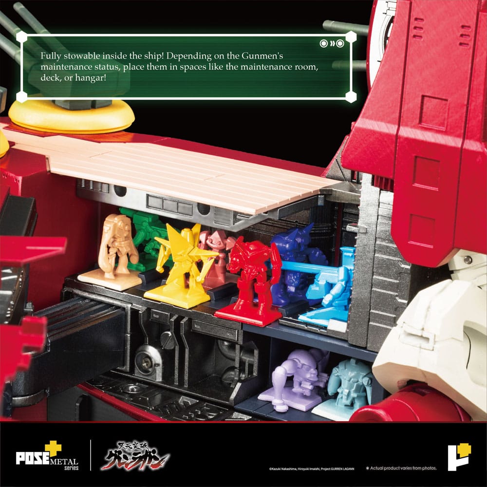 Tengen Toppa Gurren Lagann POSE+METAL series Statue Dai-Gurren 33 cm