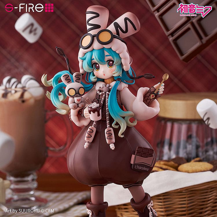 Character Vocal Series 01: Hatsune Miku PVC Statue Hatsune Miku Marshmallow Hot Cocoa 22 cm