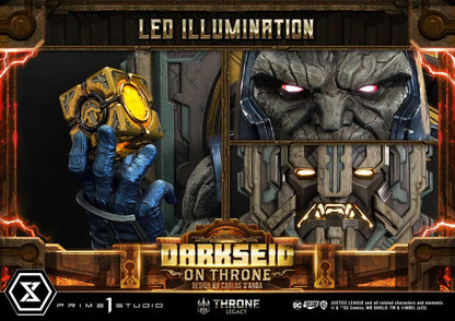 Throne Legacy Series Statue 1/4 Justice League (Comics) Darkseid on Throne Design by Carlos D'Anda Deluxe Bonus Version 65 cm