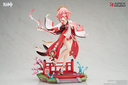 Genshin Impact PVC Statue 1/7 Yae Miko Astute Amusement Ver. 28 cm