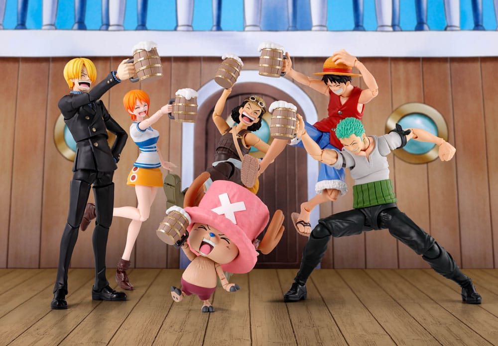 One Piece S.H. Figuarts Accessory Set The Straw Hat Crew Party Set
