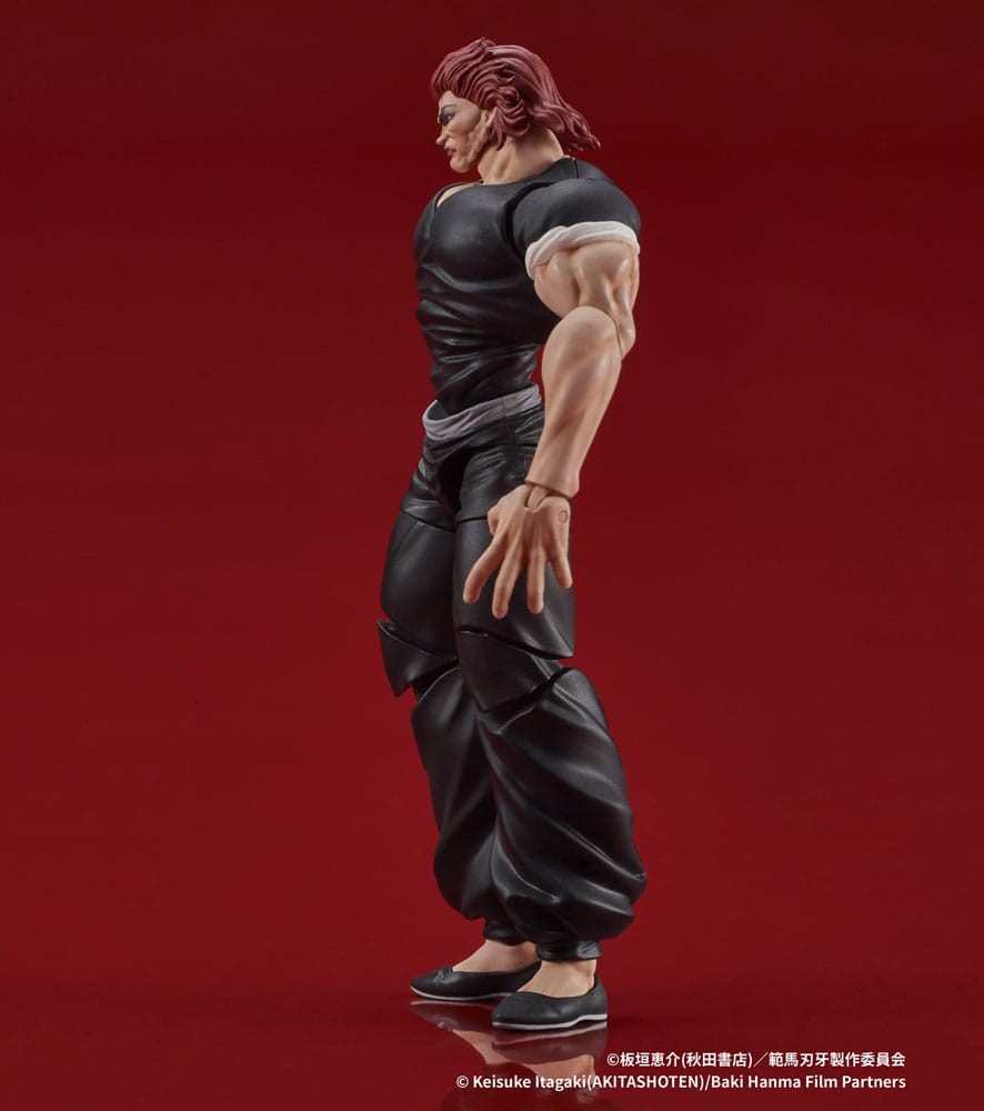 Baki Hanma Digaction Action Figure Yujiro Hanma 7 cm