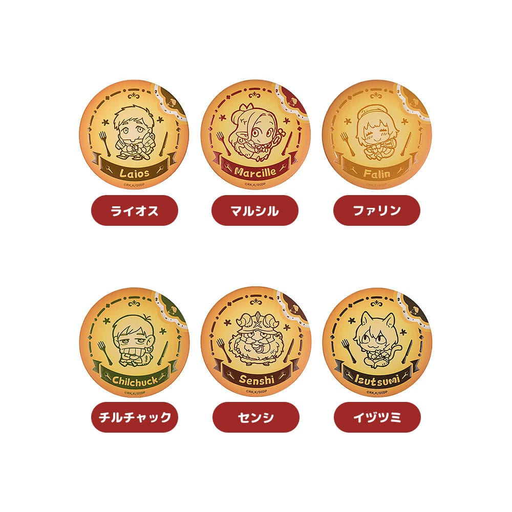 Delicious in Dungeon Pinback Button 6 cm Assortment (6)