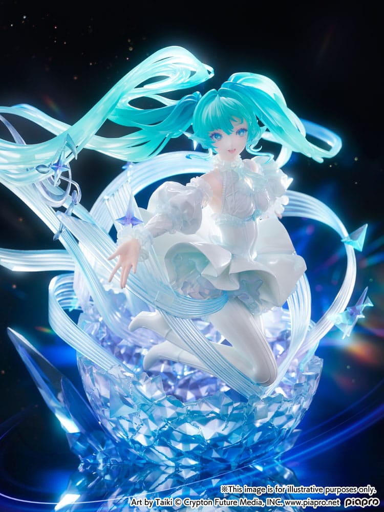 Hatsune Miku PVC Statue 1/7 Hatsune Miku - Crystal Dress Ver. 22 cm