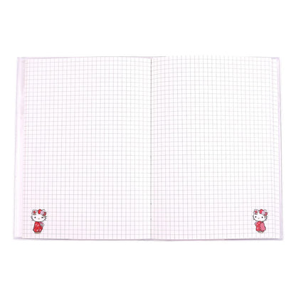 Sanrio Notebook Hello Kitty Kimono Holographic Checkered