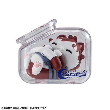 Naruto Shippuden Mega Cat Project Nyaruto! Trading Figures Good Night Nyaruto! 3 cm Assortment (8)