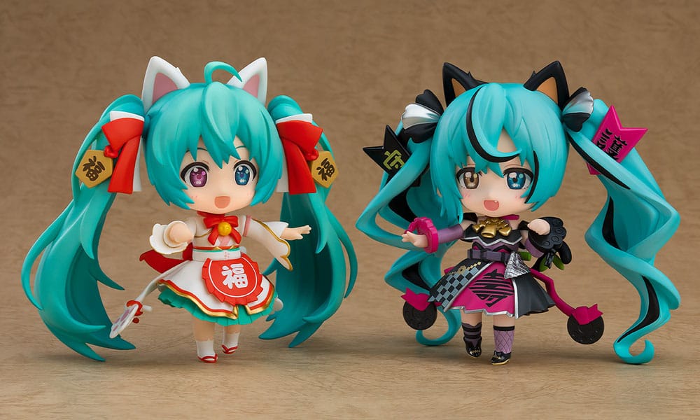 Character Vocal Series 01 Nendoroid Action Figure Hatsune Miku: Black Maneki Miku Ver. 10 cm