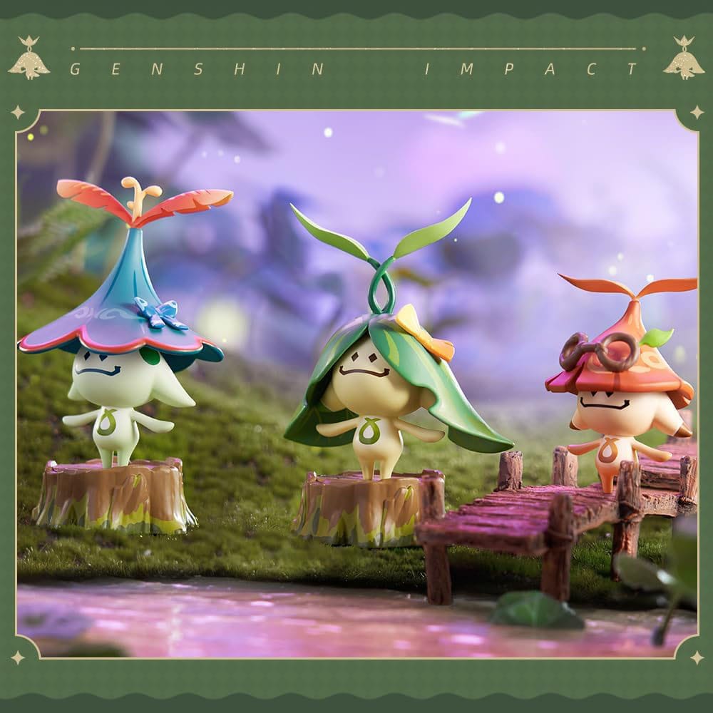 Genshin Impact Blind Box Mini Figures Aranara Series Display (9)