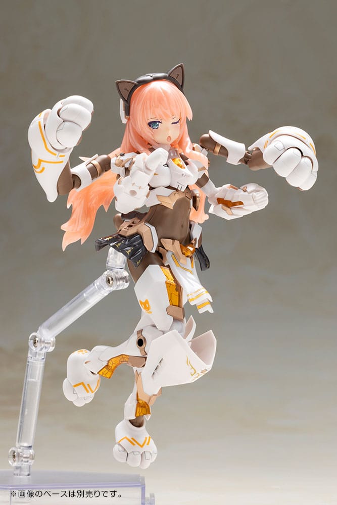 Frame Arms Girl Plastic Model Kit Durga I Cat Armor Ver. Calico 16 cm