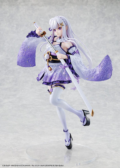 Re:ZERO -Starting Life in Another World- PVC Statue 1/7 Emilia Combat Outfit ver. 24 cm