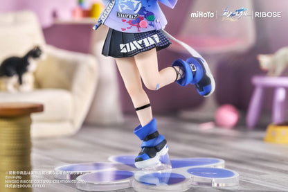 Honkai: Star Rail Rise Up Little Cat Series PVC Statue Silver Wolf Ver. 19 cm