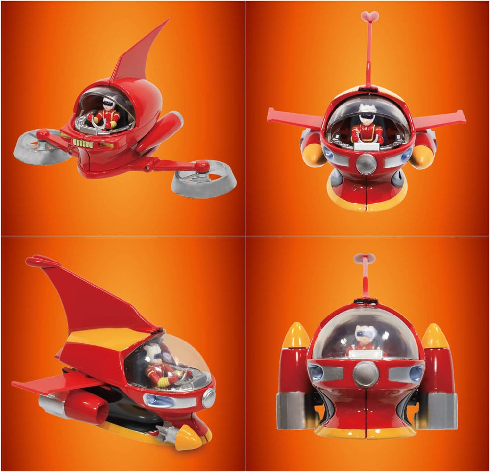 Mazinger Z Figure Metal Action Brain Condor Hover & Jet Pilder Set 11 cm