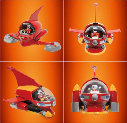 Mazinger Z Figure Metal Action Brain Condor Hover & Jet Pilder Set 11 cm