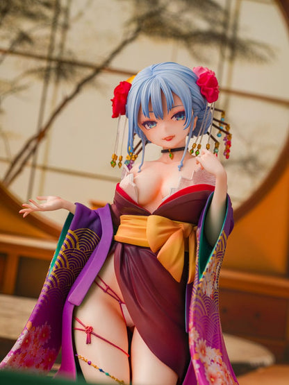 Original Character Statue 1/7 Shujuu Ecstasy Shion Oiran Ver. (Wholesome Ver.) 15 cm