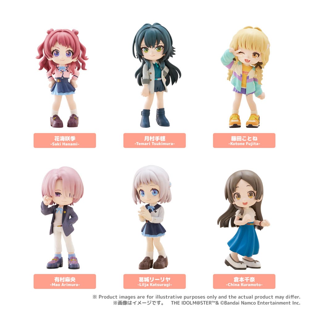 Gakuen Idolmaster Blind Box Mini Figures PalVerse Vol. 1 9 cm Assortment (6)