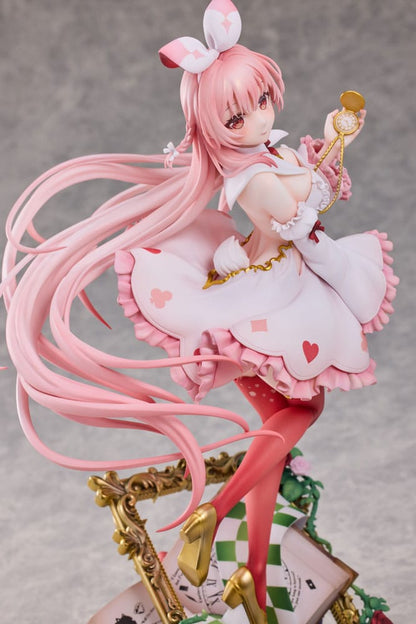 Original Character PVC Statue 1/7 White Rabbit Rosu Wonderland Ver. Illustrated by Rosuuri 29 cm