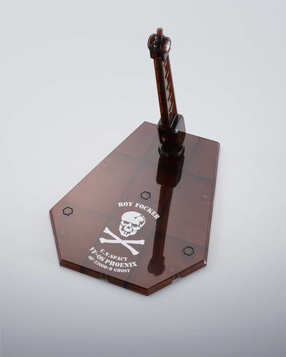 Macross 7 Hi-Metal R Action Figure VF-0S Phoenix (Roy Focker Use) & QF-2200D-B Ghost Set 14 cm