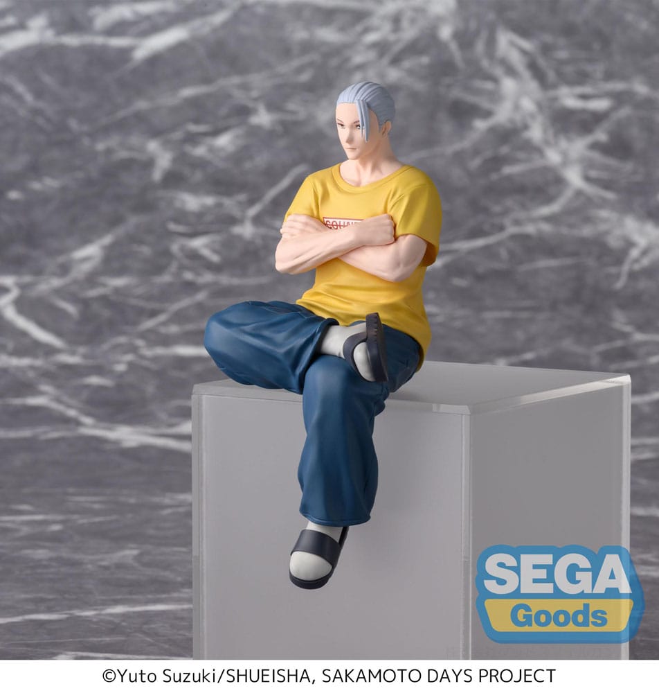 Sakamoto Days PM Perching PVC Statue Taro Sakamoto Serious Ver. 14 cm