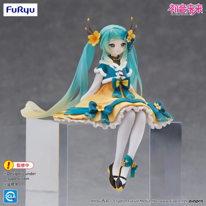 Hatsune Miku Noodle Stopper PVC Statue Hatsune Miku 2025 Chinese New Year Ver. 14 cm