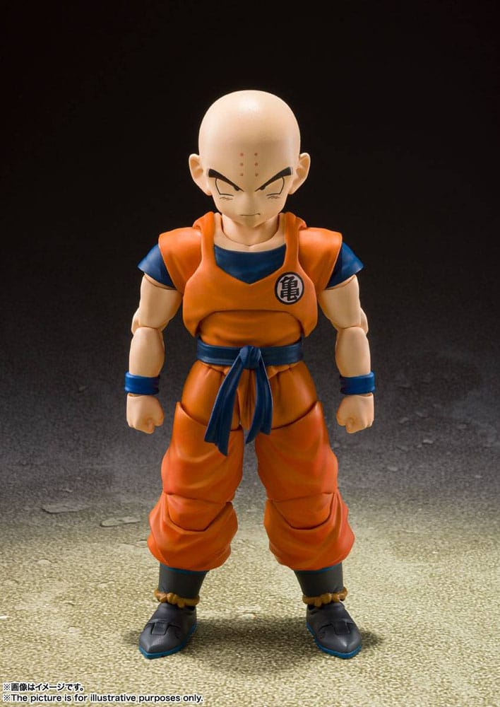 Dragon Ball Z S.H. Figuarts Action Figure Krillin-Earth's Strongest Man 12 cm