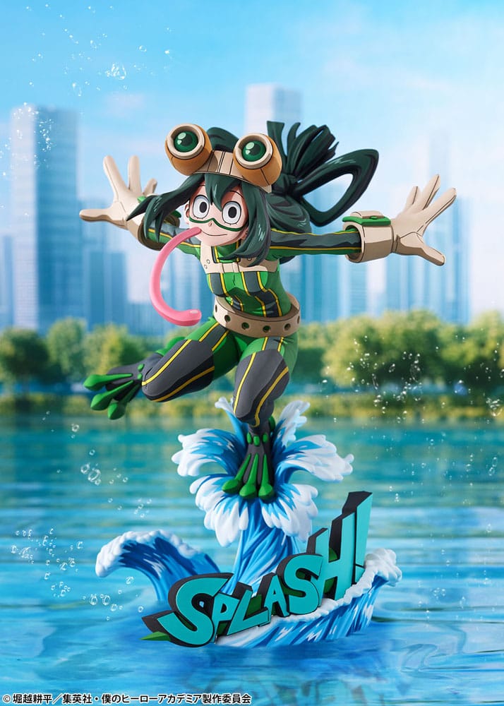 My Hero Academia PVC Statue 1/8 Tsuyu Asui Hero Suit 2D Ver. 20 cm