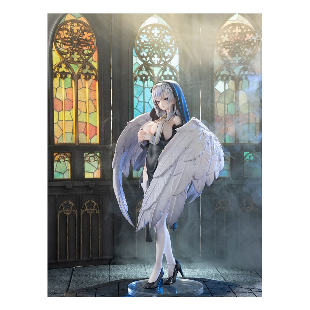 Original Character Background Board Angel Sister Holy Wing 48 cm
