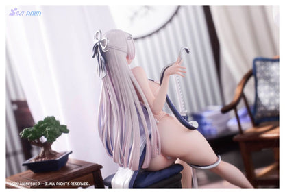 Original Character PVC Statue 1/7 The Color of the Blue - White Snake Normal Edition 20 cm