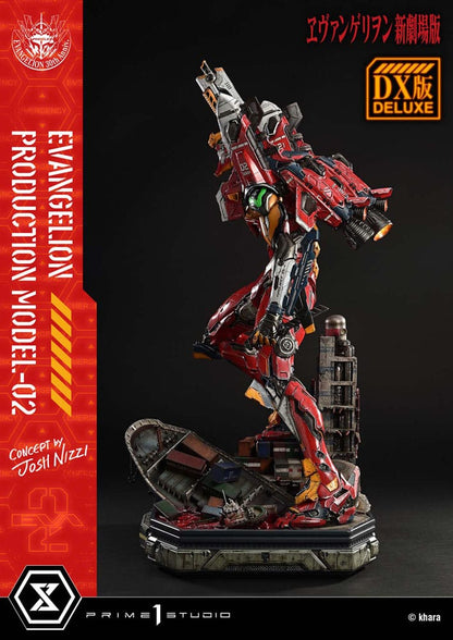 Rebuild of Evangelion Ultimate Diorama Masterline Series Statue Evangelion Production Model-02 (Concept By Josh Nizzi) Deluxe Version 73 cm