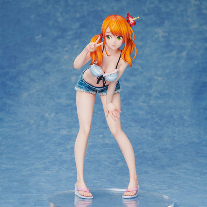 The Café Terrace and Its Goddesses Statue PVC Tsukishima Ryusei 21 cm