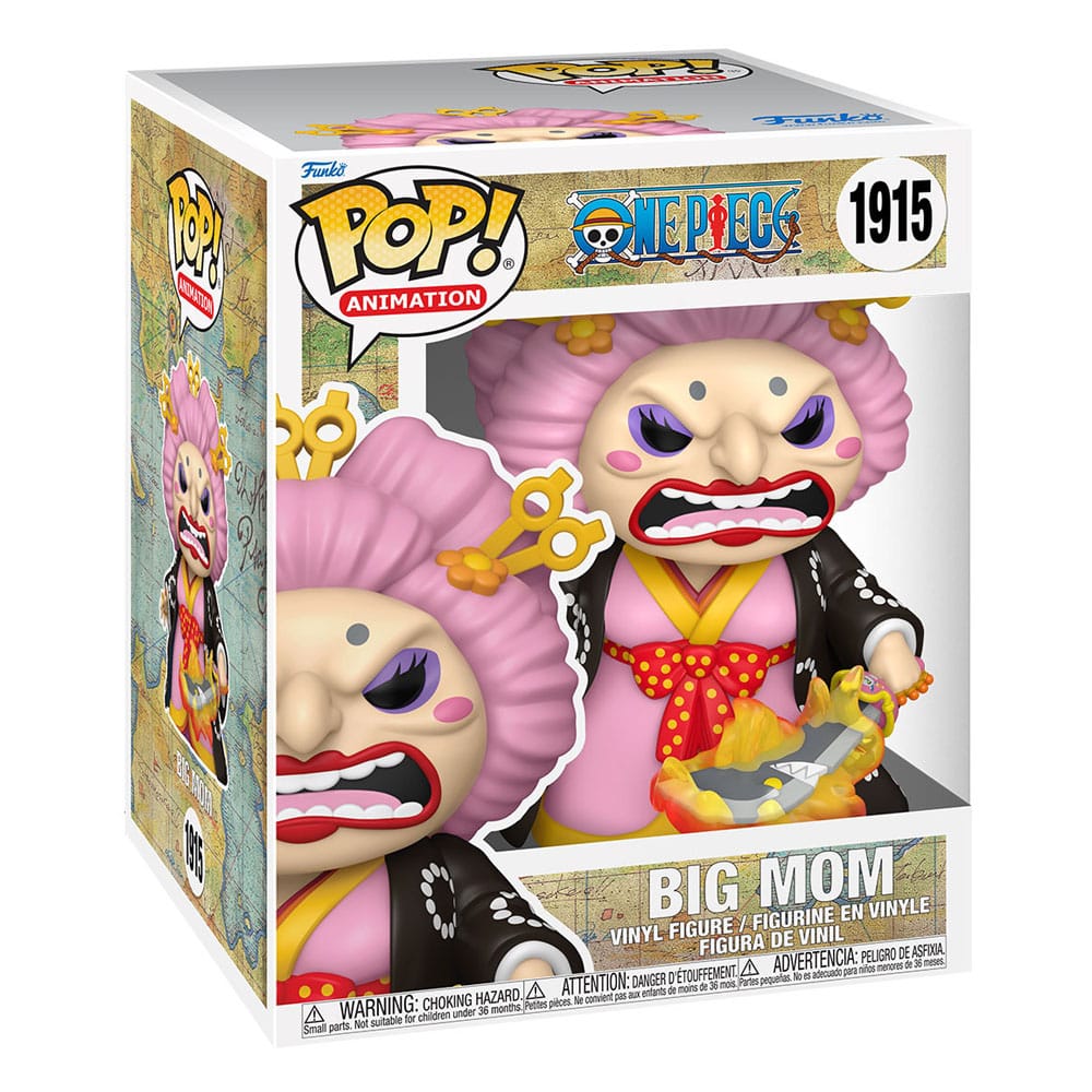 One Piece POP! Super Animation Vinyl Figure Big Mom (Kimono) 17 cm Assortment (3)