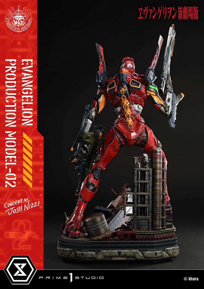 Rebuild of Evangelion Ultimate Diorama Masterline Series Statue Evangelion Production Model-02 (Concept By Josh Nizzi) 73 cm